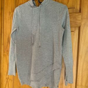 Dakini Gray Sweater Soft Knit with Hood